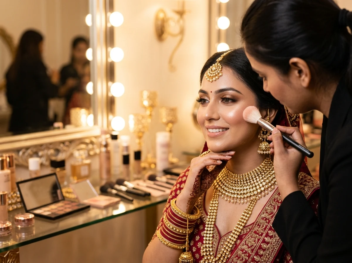 Bridal and occasion makeup artistry by Twinkle